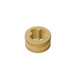 Technic Bush 1/2 Smooth with Axle Hole Semi-Reduced #32123 - 5-Tan