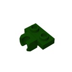 Plate, Modified 1 x 2 with Small Tow Ball Socket on 5.9mm #14704 - 141-Dark Green