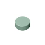 Tile Round 1 x 1 #98138  - 151-Sand Green