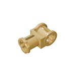 Technic Axle Connector with Axle Hole #32039 - 5-Tan