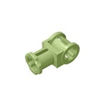 Technic Axle Connector with Axle Hole #32039 - 330-Olive Green