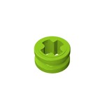 Technic Bush 1/2 Smooth with Axle Hole Semi-Reduced #32123 - 119-Lime
