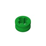 Technic Bush 1/2 Smooth with Axle Hole Semi-Reduced #32123 - 28-Green