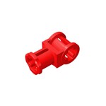 Technic Axle Connector with Axle Hole #32039 - 21-Red