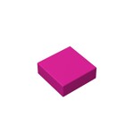 Flat Tile 1 x 1 #3070 - 124-Magenta