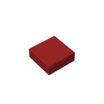 Flat Tile 1 x 1 #3070 - 154-Dark Red
