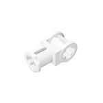 Technic Axle Connector with Axle Hole #32039 - 1-White