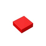 Flat Tile 1 x 1 #3070 - 21-Red