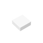 Flat Tile 1 x 1 #3070 - 1-White