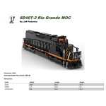 MOC-113285 Terminal Railroad Association of St. Louis EMD SD40T-2