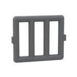 Bar 1 x 4 x 3 Window Side Tabs #6016 - 199-Dark Bluish Gray