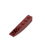 Brick Curved 6 x 1 Inverted #41763 - 154-Dark Red