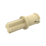 Technic Axle 1L With Pin Without Friction Ridges Lengthwise #3749 - 5-Tan