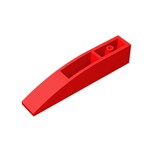 Brick Curved 6 x 1 Inverted #41763 - 21-Red