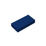 Tile 1 x 2 (Undetermined Type) #3069 - 140-Dark Blue