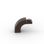 Brick Arch 1 x 3 x 2 Curved Top #92903 - 308-Dark Brown