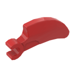 Creature Body Part, Barb Large (Claw, Talon) with Clip #16770 - 21-Red