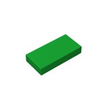 Tile 1 x 2 (Undetermined Type) #3069 - 28-Green