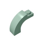 Brick Arch 1 x 3 x 2 Curved Top #92903 - 151-Sand Green