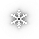 Snow Flake  4 x  4 #42409 - 40-Trans-Clear