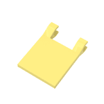 Flag 2 x 2 Square #60779 - 226-Bright Light Yellow
