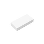 Tile 1 x 2 (Undetermined Type) #3069 - 1-White