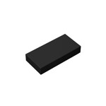 Tile 1 x 2 (Undetermined Type) #3069 - 26-Black