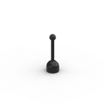 Lever Small Base with Black Lever #73587 - 26-Black