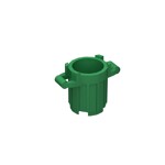 Trash Can with 4 Cover Holders #92926 - 28-Green