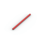 Hose Rigid 3mm D. 7L / 5.6cm #60166 - 21-Red