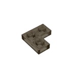 Corner Plate 1 x 2 x 2 #2420 - 111-Trans-Black