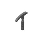 Tool Ice Axe 3-Rib Handle #18738 - 199-Dark Bluish Gray