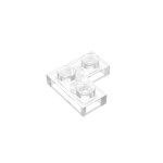 Corner Plate 1 x 2 x 2 #2420 - 40-Trans-Clear