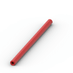 Hose Rigid 3mm D. 7L / 5.6cm #75c07 - 21-Red