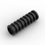 Hose, Ribbed 7mm D. 3L #21164 - 26-Black