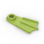 Minifig Footwear Flipper Thick #10190 - 119-Lime