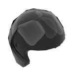 Minifig Helmet, Sports #93560 - 26-Black