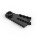 Minifig Footwear Flipper Thick #10190 - 26-Black