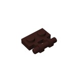 Plate Special 1 x 2 Side Handle -Free Ends #2540 - 308-Dark Brown