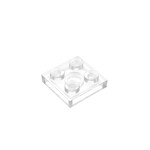 Plate 2 x 2 #3022 - 40-Trans-Clear