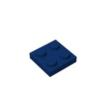 Plate 2 x 2 #3022 - 140-Dark Blue