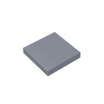 Flat Tile 2 x 2 #3068 - 315-Flat Silver