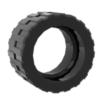 Tire 24 x 14 Shallow Tread (Tread Small Hub) #30648 - 26-Black