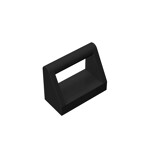 Tile Special 1 x 2 with Handle #2432 - 26-Black