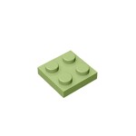 Plate 2 x 2 #3022 - 330-Olive Green