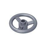 Technic Steering Wheel Small (3 Studs Diameter) #2819 - 315-Flat Silver