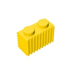Brick Special 1 x 2 with Grill #2877 - 24-Yellow