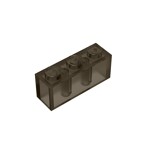 Brick 1 x 3 #3622 - 111-Trans-Black