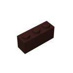 Brick 1 x 3 #3622 - 308-Dark Brown