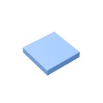 Flat Tile 2 x 2 #3068 - 212-Bright Light Blue